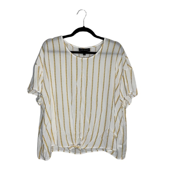 Lane Bryant Tie Front Essential Blouse Size 18 - Picture 1 of 7